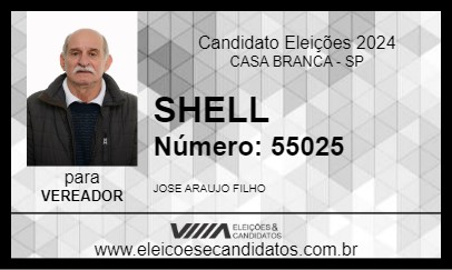 Candidato SHELL 2024 - CASA BRANCA - Eleições