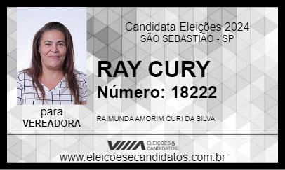 Candidato RAY CURY 2024 - SÃO SEBASTIÃO - Eleições