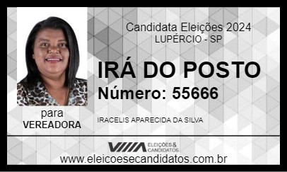 Candidato IRÁ 2024 - LUPÉRCIO - Eleições