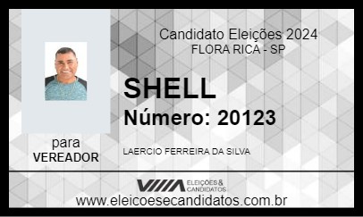 Candidato SHELL 2024 - FLORA RICA - Eleições