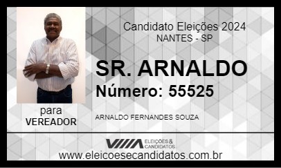 Candidato SR. ARNALDO 2024 - NANTES - Eleições