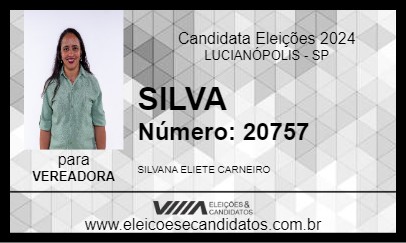 Candidato SILVA 2024 - LUCIANÓPOLIS - Eleições