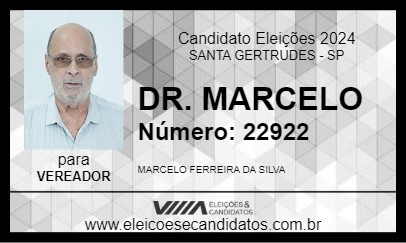 Candidato DOUTOR MARCELO 2024 - SANTA GERTRUDES - Eleições