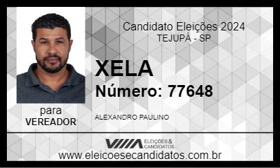 Candidato XELA 2024 - TEJUPÁ - Eleições