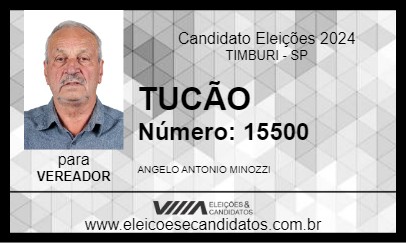 Candidato TUCÃO 2024 - TIMBURI - Eleições