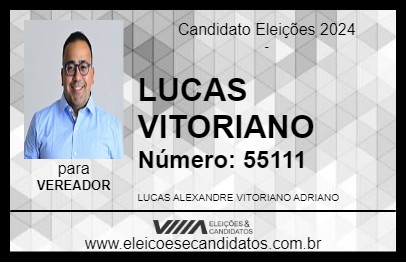 Candidato LUCAS VITORIANO 2024 - CAMPOS DO JORDÃO - Eleições