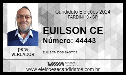 Candidato EUILSON CE 2024 - PARDINHO - Eleições