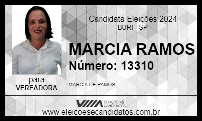 Candidato MARCIA RAMOS 2024 - BURI - Eleições