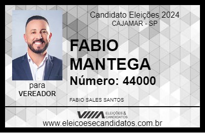 Candidato FABIO MANTEGA 2024 - CAJAMAR - Eleições