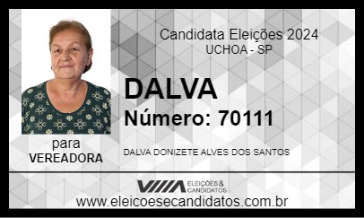 Candidato DALVA 2024 - UCHOA - Eleições