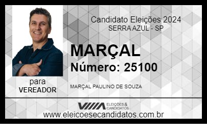 Candidato MARÇAL 2024 - SERRA AZUL - Eleições