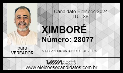 Candidato XIMBORÉ 2024 - ITU - Eleições