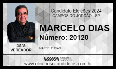 Candidato MARCELO DIAS 2024 - CAMPOS DO JORDÃO - Eleições