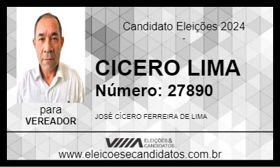 Candidato CICERO LIMA 2024 - OSASCO - Eleições