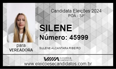 Candidato SILENE 2024 - POÁ - Eleições