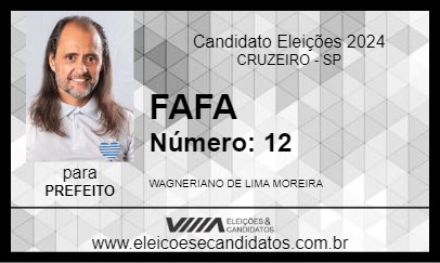 Candidato FAFA 2024 - CRUZEIRO - Eleições