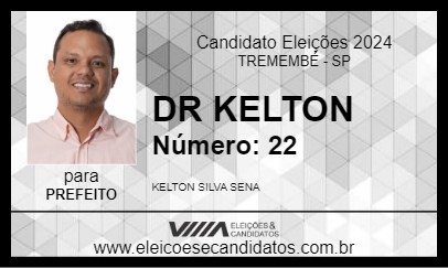 Candidato DR KELTON 2024 - TREMEMBÉ - Eleições