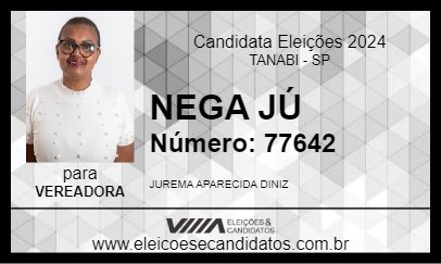 Candidato NEGA JÚ 2024 - TANABI - Eleições