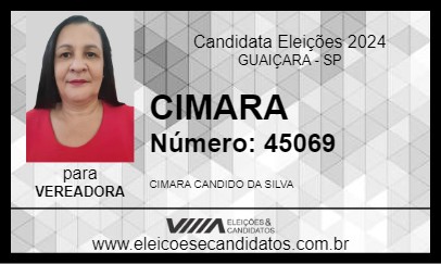 Candidato CIMARA 2024 - GUAIÇARA - Eleições