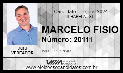 Candidato MARCELO FISIO 2024 - ILHABELA - Eleições