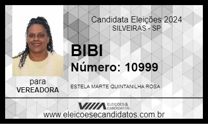 Candidato BIBI 2024 - SILVEIRAS - Eleições