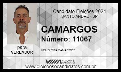 Candidato CAMARGOS 2024 - SANTO ANDRÉ - Eleições