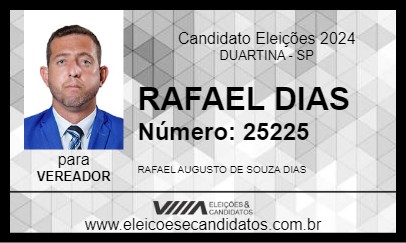 Candidato RAFAEL DIAS 2024 - DUARTINA - Eleições