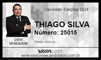 Candidato THIAGO SILVA 2024 - TANABI - Eleições