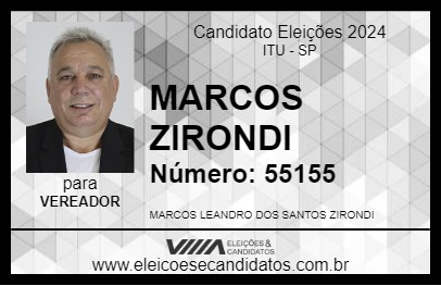 Candidato ZIRONDI DO JUVENTUS 2024 - ITU - Eleições