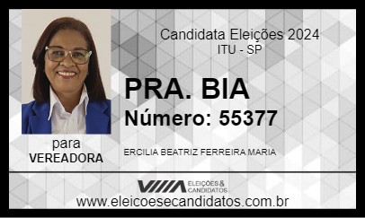 Candidato PRA. BIA 2024 - ITU - Eleições