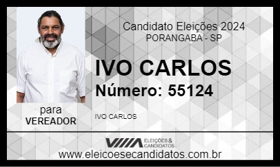 Candidato IVO CARLOS  2024 - PORANGABA - Eleições