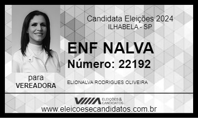 Candidato ENF NALVA 2024 - ILHABELA - Eleições