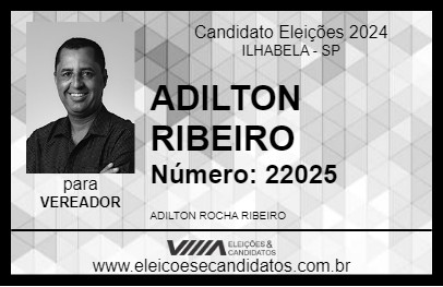 Candidato ADILTON RIBEIRO 2024 - ILHABELA - Eleições