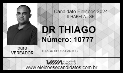 Candidato DR THIAGO 2024 - ILHABELA - Eleições