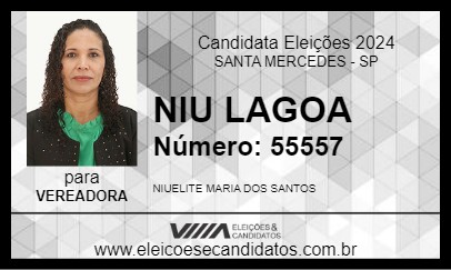 Candidato NIU  LAGOA 2024 - SANTA MERCEDES - Eleições