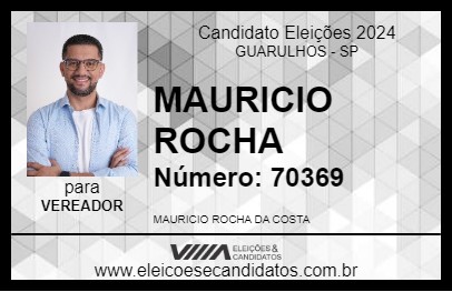 Candidato MAURICIO ROCHA 2024 - GUARULHOS - Eleições