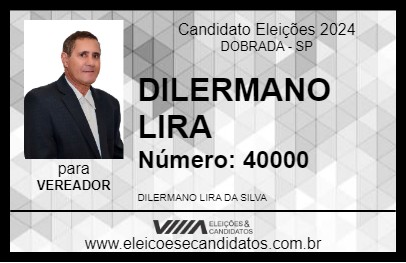 Candidato DILERMANO LIRA 2024 - DOBRADA - Eleições