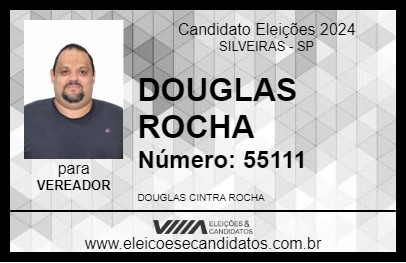 Candidato DOUGLAS ROCHA 2024 - SILVEIRAS - Eleições