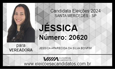 Candidato JÉSSICA 2024 - SANTA MERCEDES - Eleições