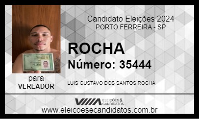 Candidato ROCHA 2024 - PORTO FERREIRA - Eleições