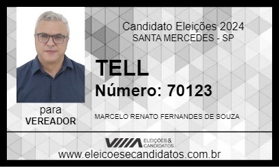 Candidato TELL 2024 - SANTA MERCEDES - Eleições