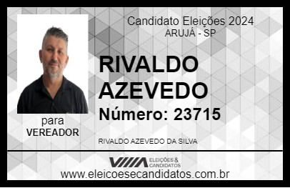 Candidato RIVALDO AZEVEDO 2024 - ARUJÁ - Eleições