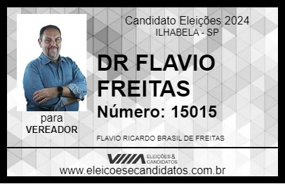 Candidato DR FLAVIO FREITAS 2024 - ILHABELA - Eleições