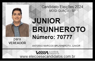 Candidato ANTONIO BRUNHEROTO 2024 - MOGI GUAÇU - Eleições