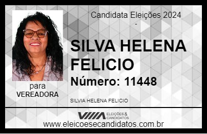 Candidato SILVA HELENA FELICIO 2024 - SÃO JOSÉ DO RIO PARDO - Eleições