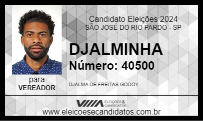 Candidato DJALMINHA 2024 - SÃO JOSÉ DO RIO PARDO - Eleições