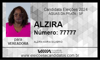 Candidato ALZIRA 2024 - ÁGUAS DA PRATA - Eleições