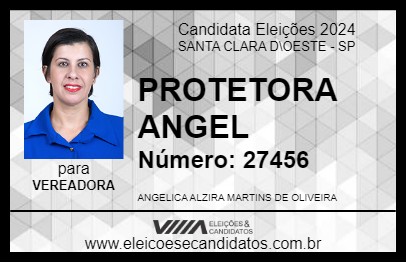 Candidato PROTETORA ANGEL 2024 - SANTA CLARA D\OESTE - Eleições