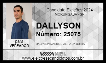 Candidato DALLYSON MD 2024 - MORUNGABA - Eleições