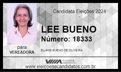 Candidato LEE BUENO 2024 - ARARAS - Eleições